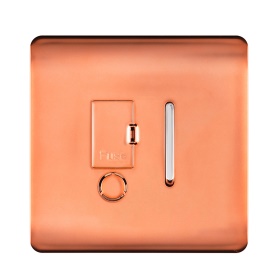 ART-FSCPR  Switch Fused Spur 13A With Flex Outlet Copper